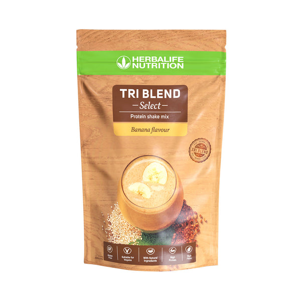 Tri Blend Select Protein Shake Banana 600g – Best of Herbalife